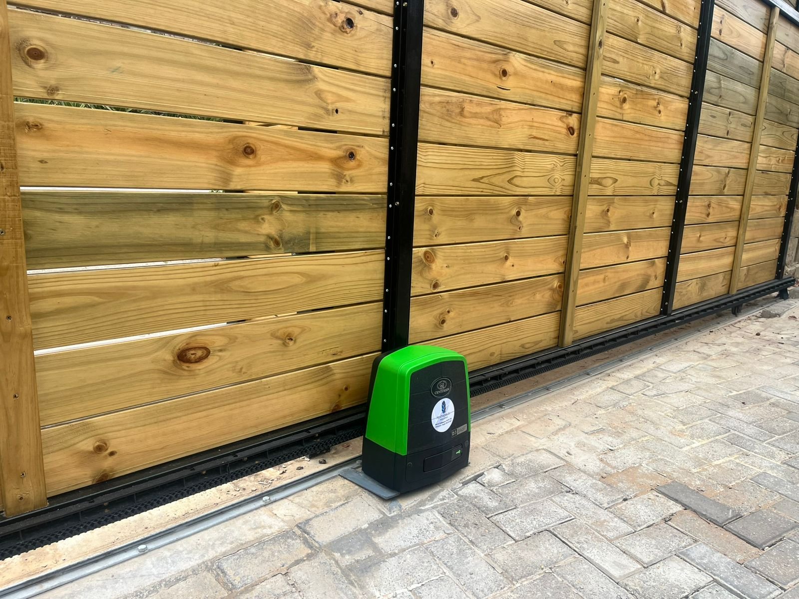 Centurion Motor - Timber Privacy Gate